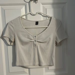 Color- white. Size- Large. Brand- Shein.